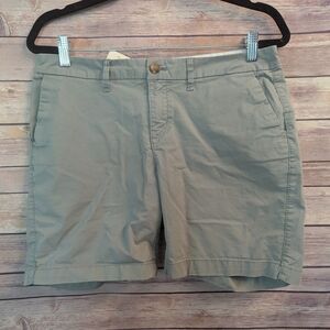 Old Navy Green/Grey Shorts Sz 6